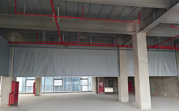 图木舒克防火布挡烟垂壁