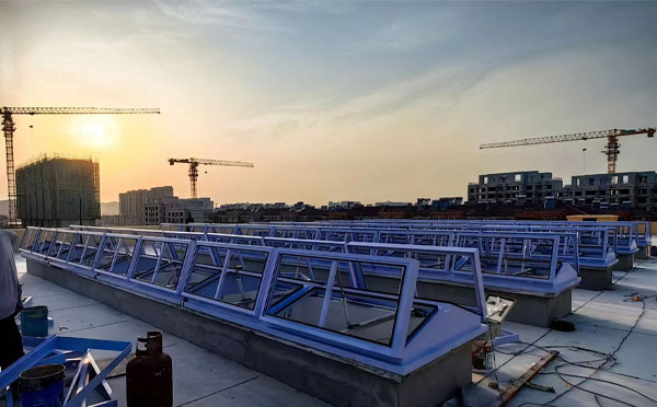 消防图木舒克排烟窗工作原理