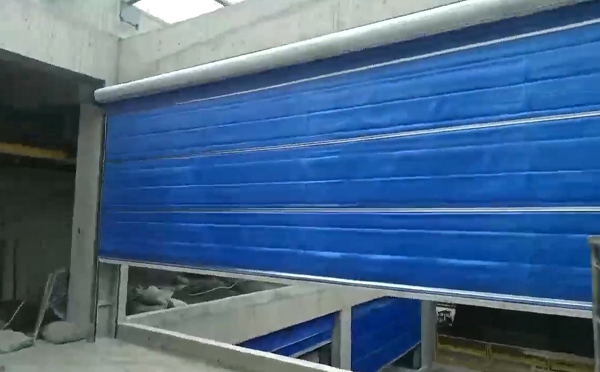 大型物流园区完成图木舒克防火门整体安装工程